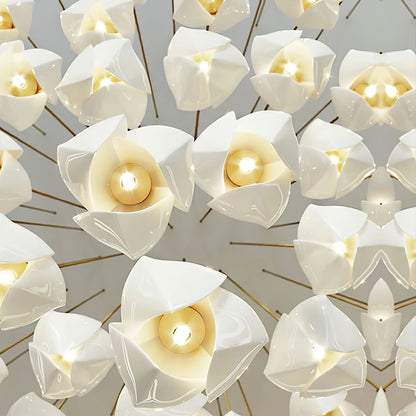 Elegant White Hanging Pendant Lamp