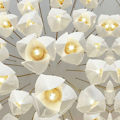 Elegant White Hanging Pendant Lamp