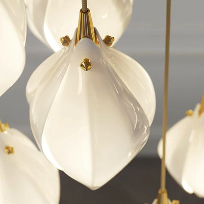 Elegant White Hanging Pendant Lamp