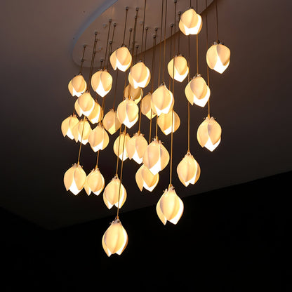 Elegant White Hanging Pendant Lamp
