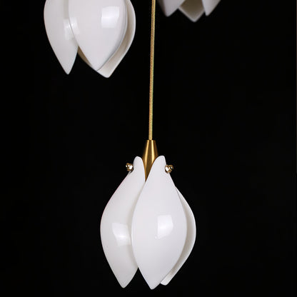 Elegant White Hanging Pendant Lamp