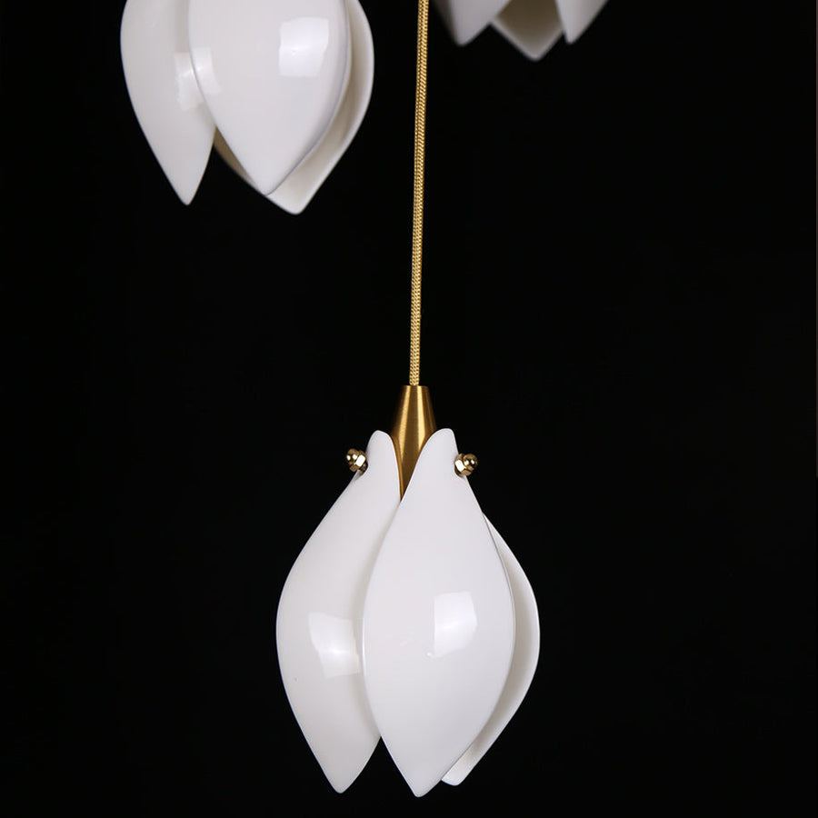 Elegant White Hanging Pendant Lamp