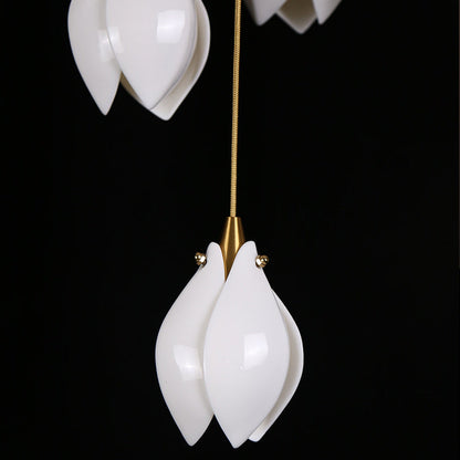 Elegant White Hanging Pendant Lamp