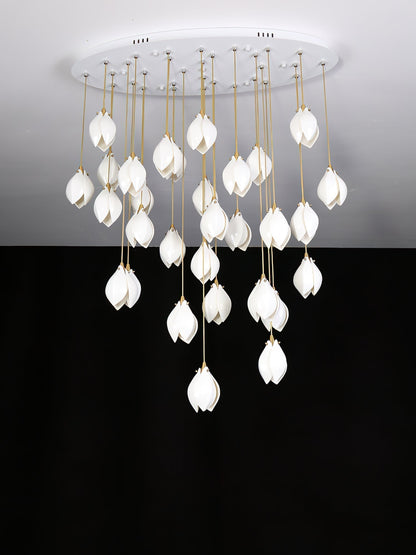 Elegant White Hanging Pendant Lamp
