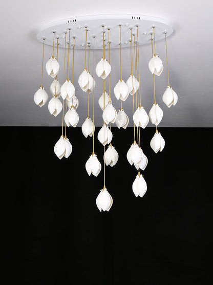 Elegant White Hanging Pendant Lamp
