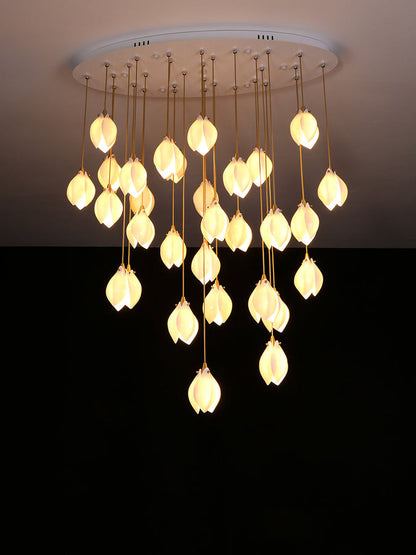 Elegant White Hanging Pendant Lamp