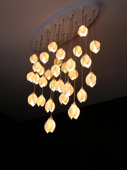 Elegant White Hanging Pendant Lamp