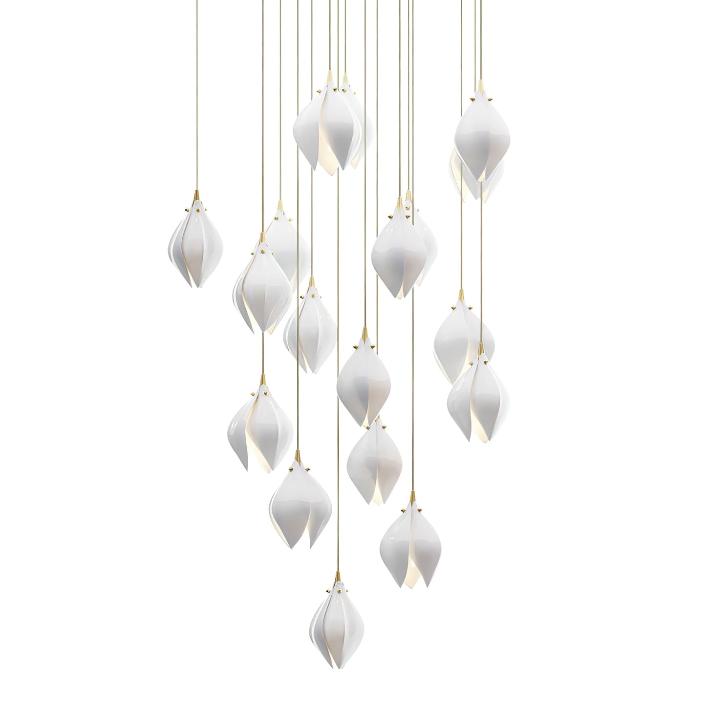 Elegant White Hanging Pendant Lamp