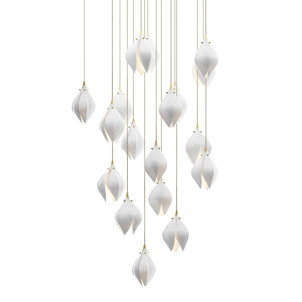 Elegant White Hanging Pendant Lamp
