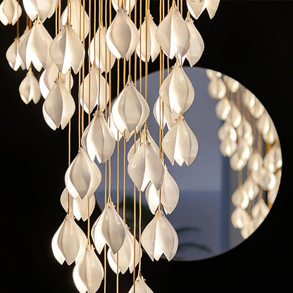 Elegant White Hanging Pendant Lamp