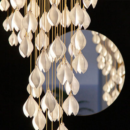 Elegant White Hanging Pendant Lamp