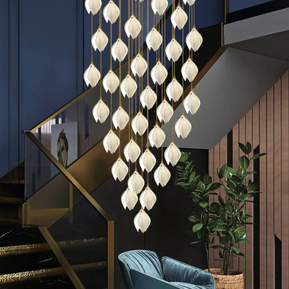 Elegant White Hanging Pendant Lamp