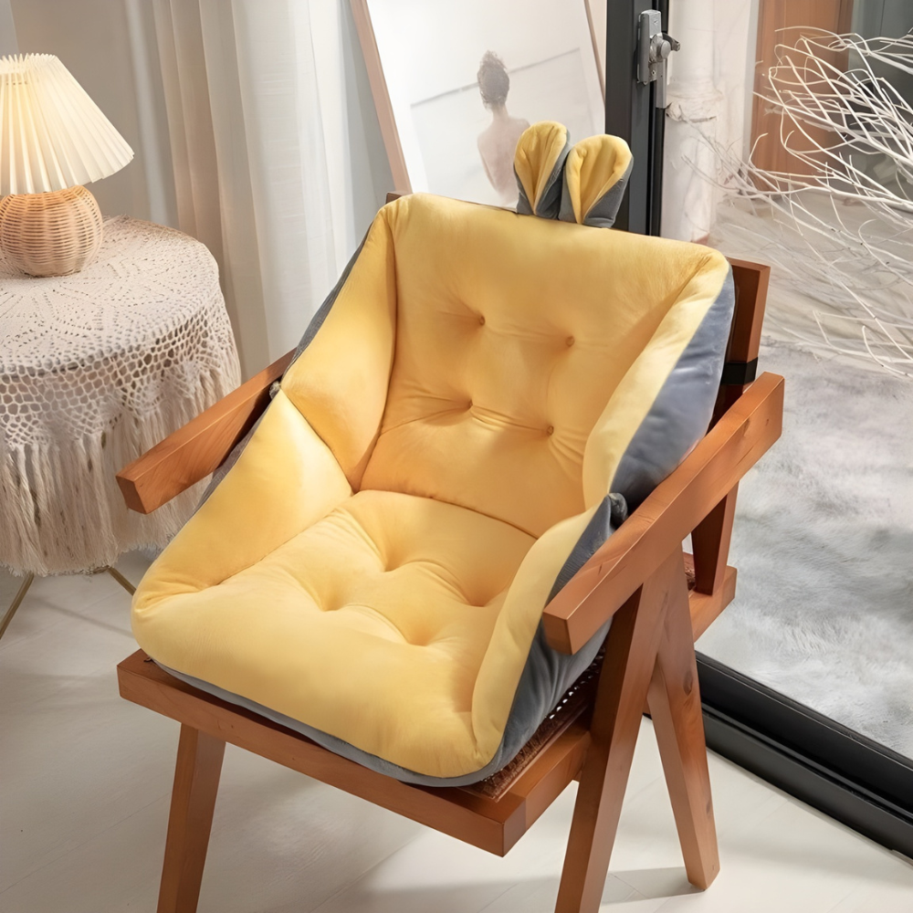 Plush Comfortable Seat Cushion Back Support - Cofik