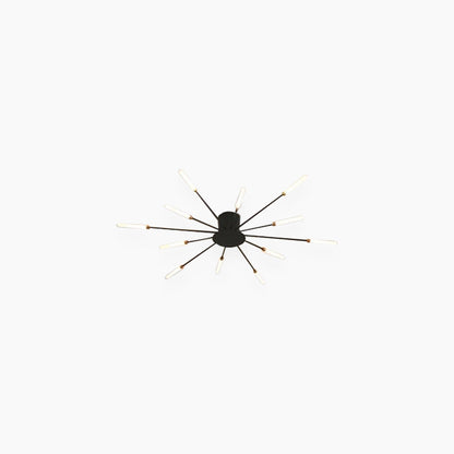 Sleek LED Semi Flush Mount Ceiling Light Fixture - Cofik