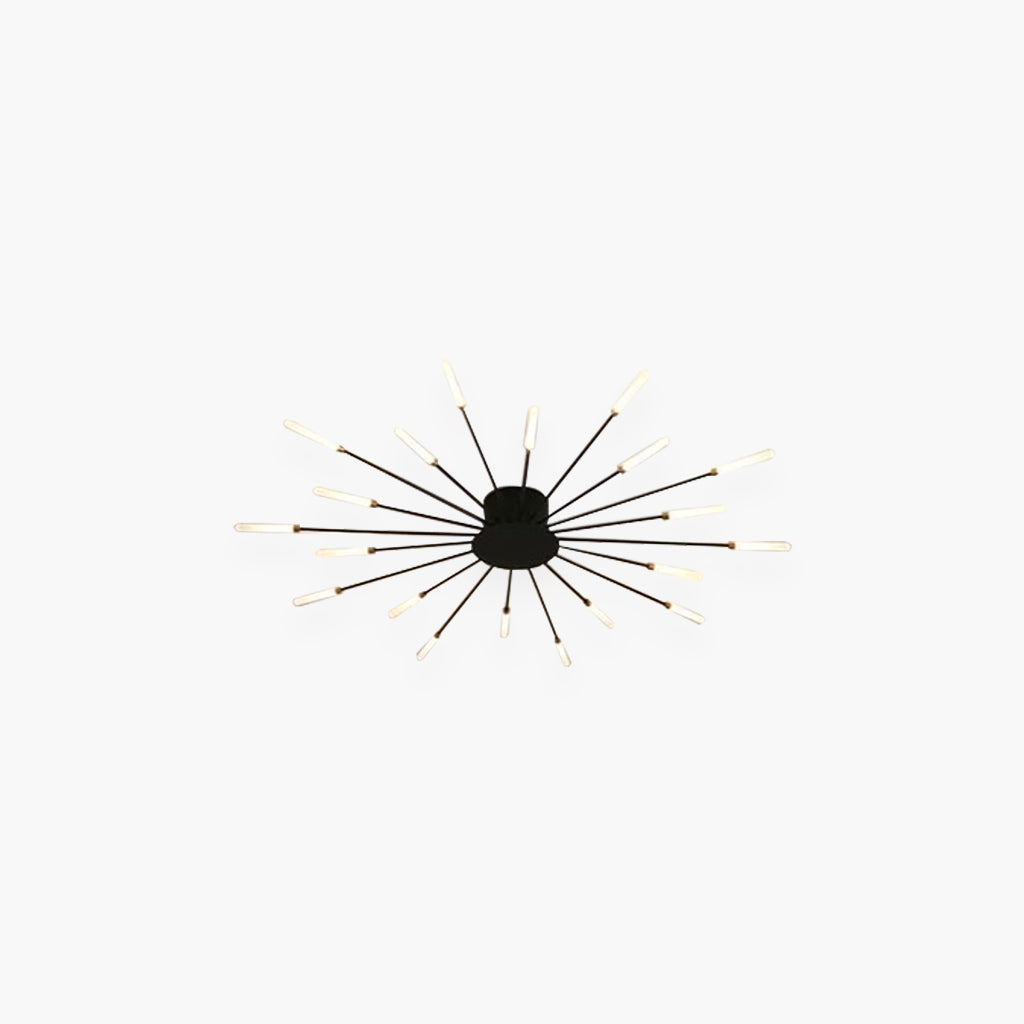 Sleek LED Semi Flush Mount Ceiling Light Fixture