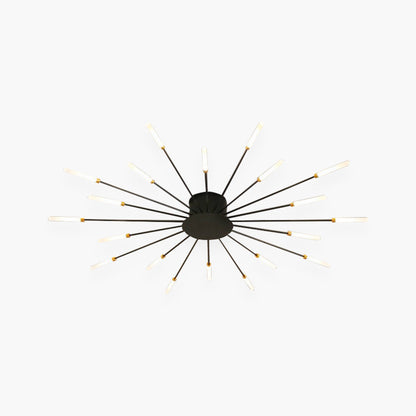 Sleek LED Semi Flush Mount Ceiling Light Fixture