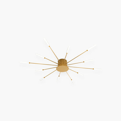 Sleek LED Semi Flush Mount Ceiling Light Fixture