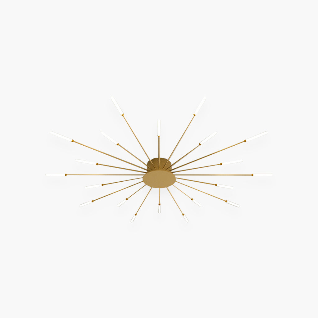 Sleek LED Semi Flush Mount Ceiling Light Fixture