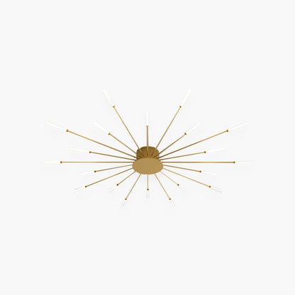 Sleek LED Semi Flush Mount Ceiling Light Fixture