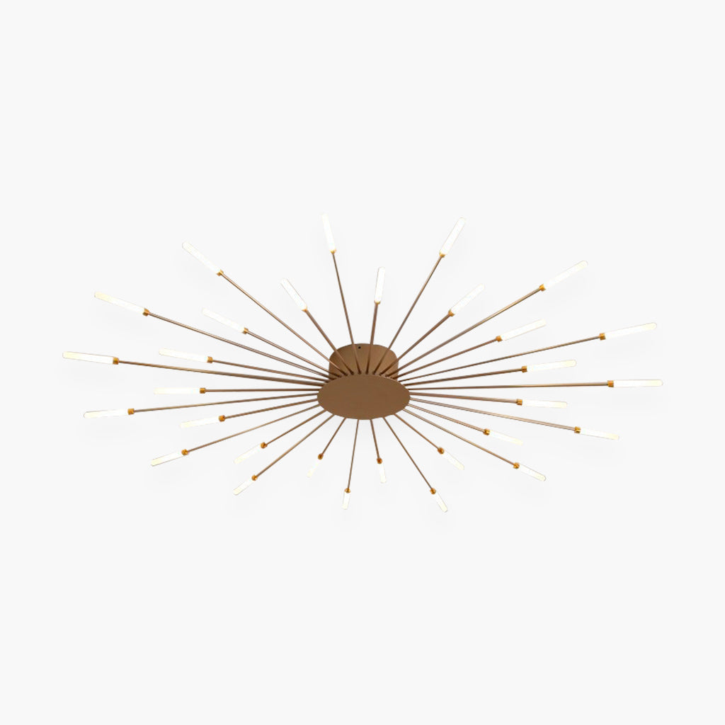 Sleek LED Semi Flush Mount Ceiling Light Fixture