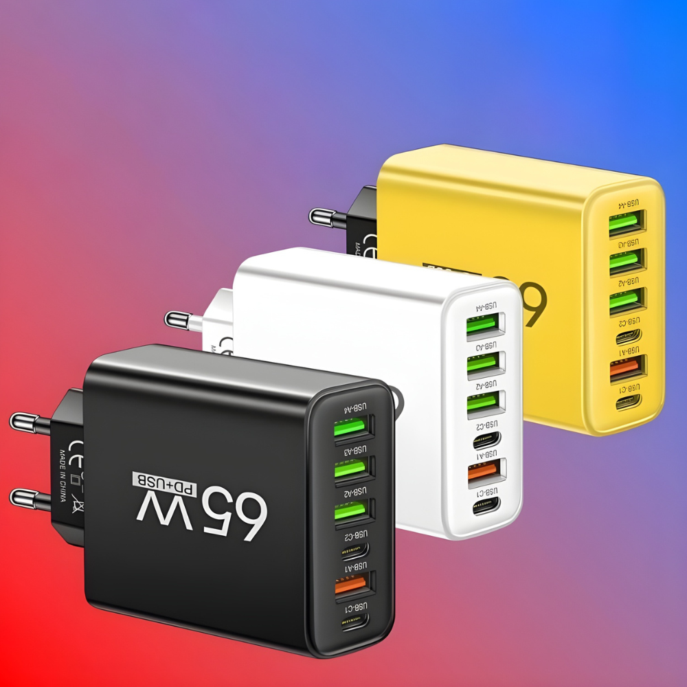 Fast Multiport USB C Charging Station