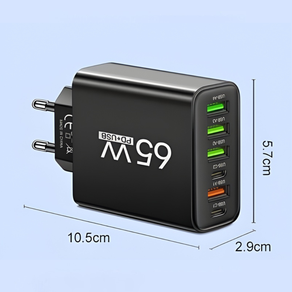 Fast Multiport USB C Charging Station