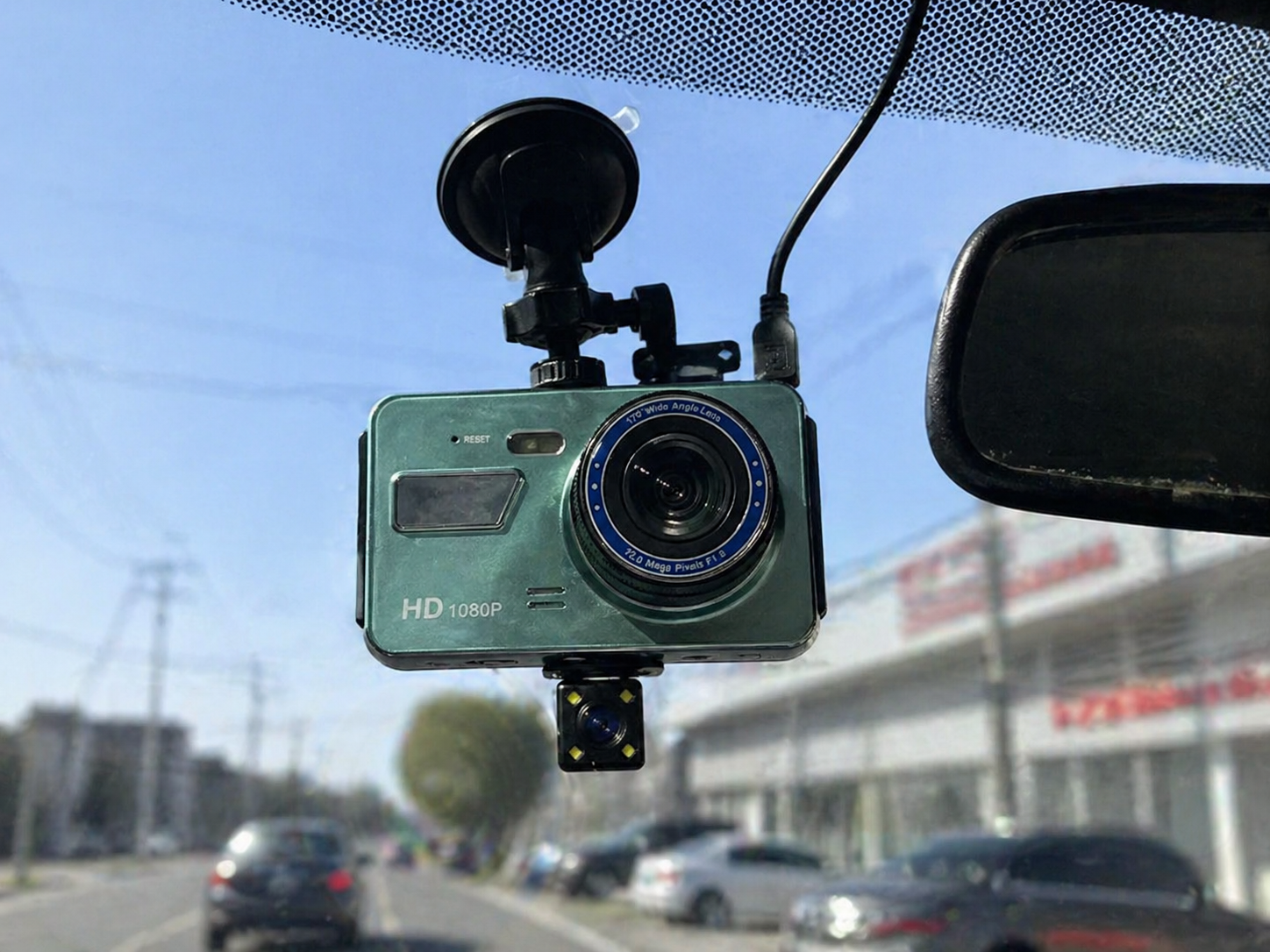 Dual Lens Car Dash Cam with Night Vision - Cofik