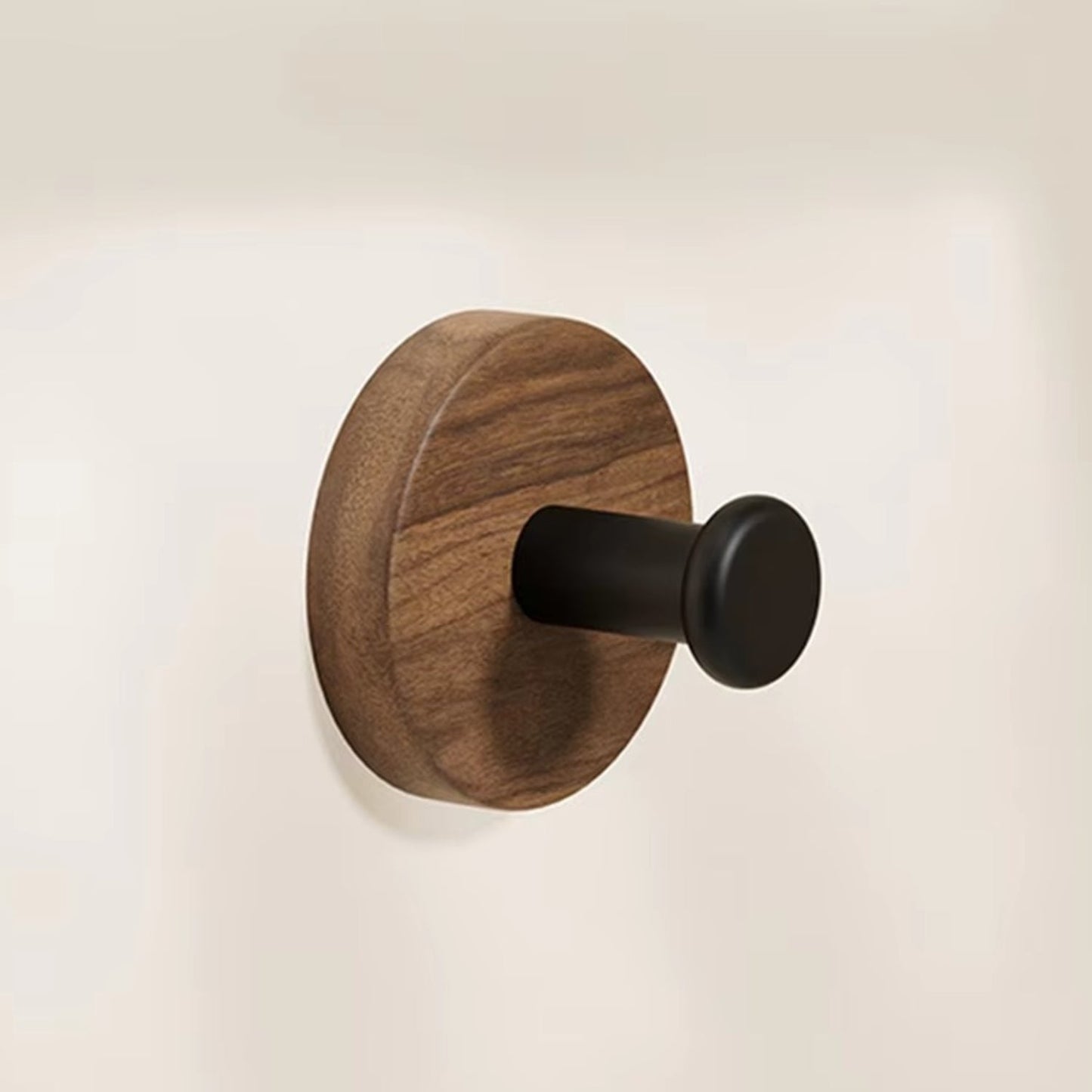 Stylish Wooden Stick On Wall Hook Set - Cofik