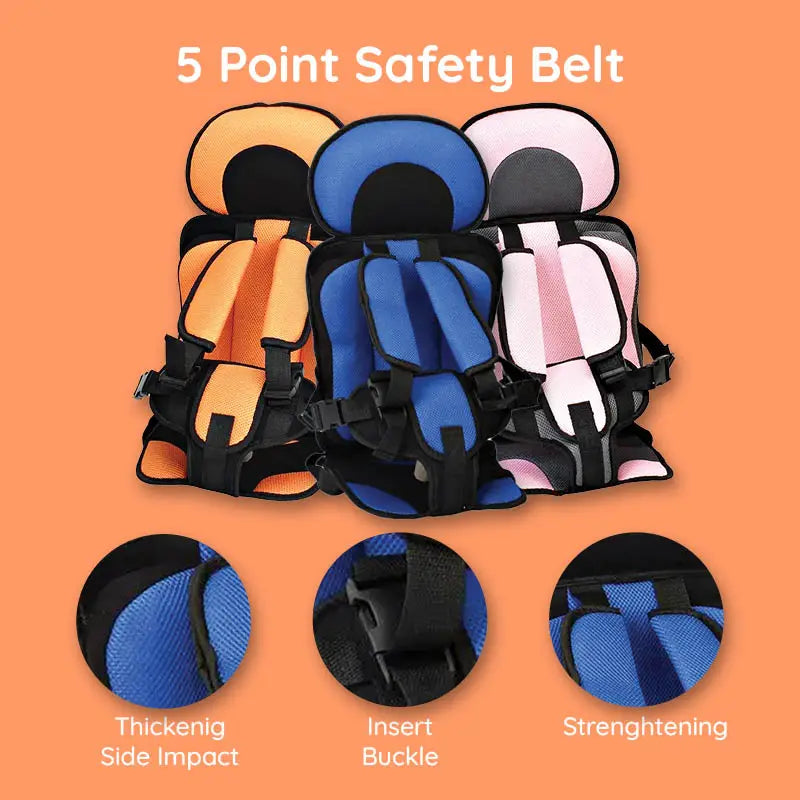 Safe Kids Car Booster Seat Cushion
