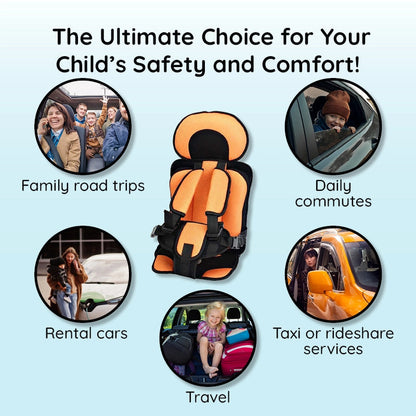 Safe Kids Car Booster Seat Cushion