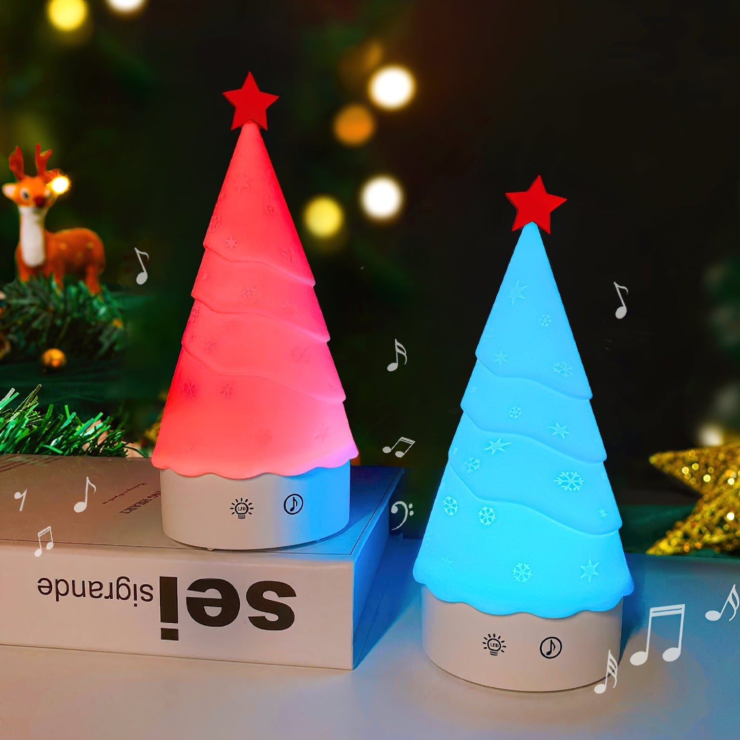 Portable Rechargeable Forest Lamp