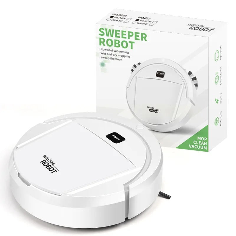 Advanced Clanair Robot Vacuum - Slim & Super Quiet Cleaner