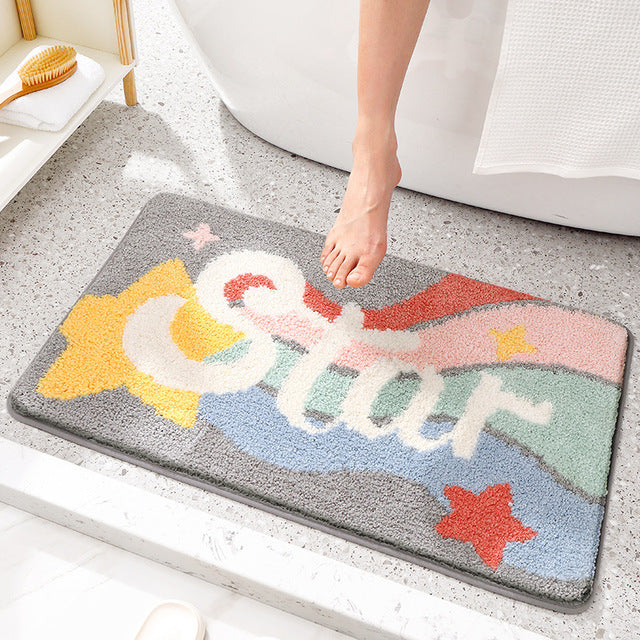 Comfy Anti-Slip Bathroom Floor Mats