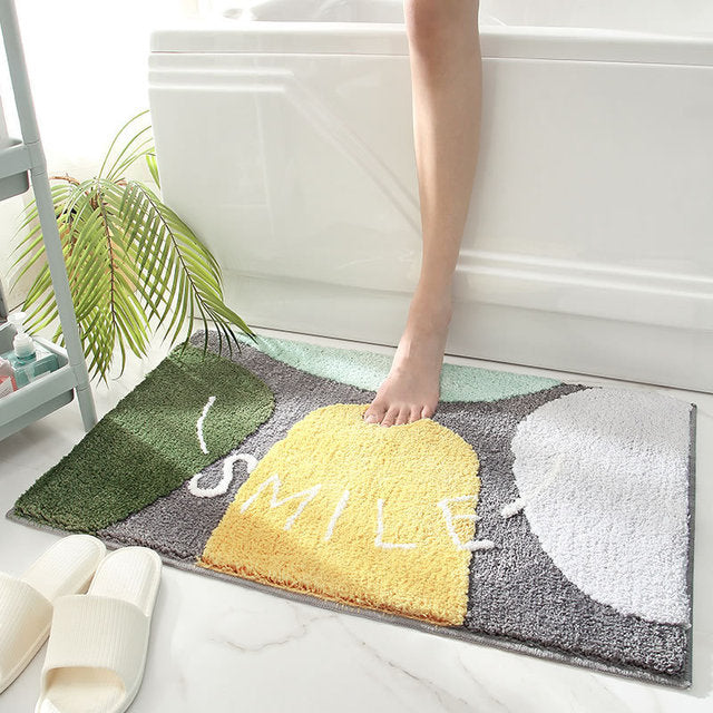 Comfy Anti-Slip Bathroom Floor Mats