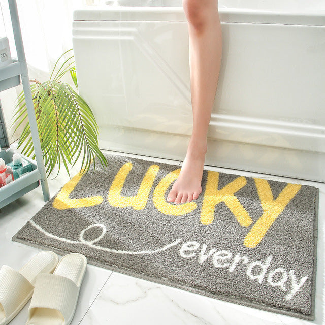 Comfy Anti-Slip Bathroom Floor Mats