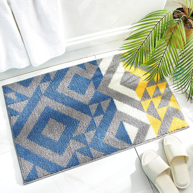 Comfy Anti-Slip Bathroom Floor Mats