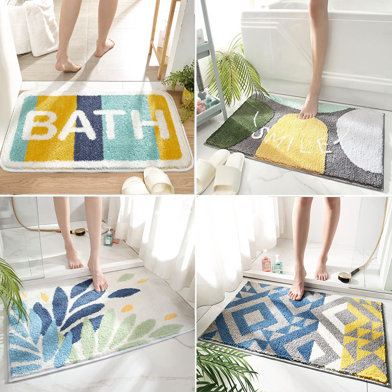 Comfy Anti-Slip Bathroom Floor Mats