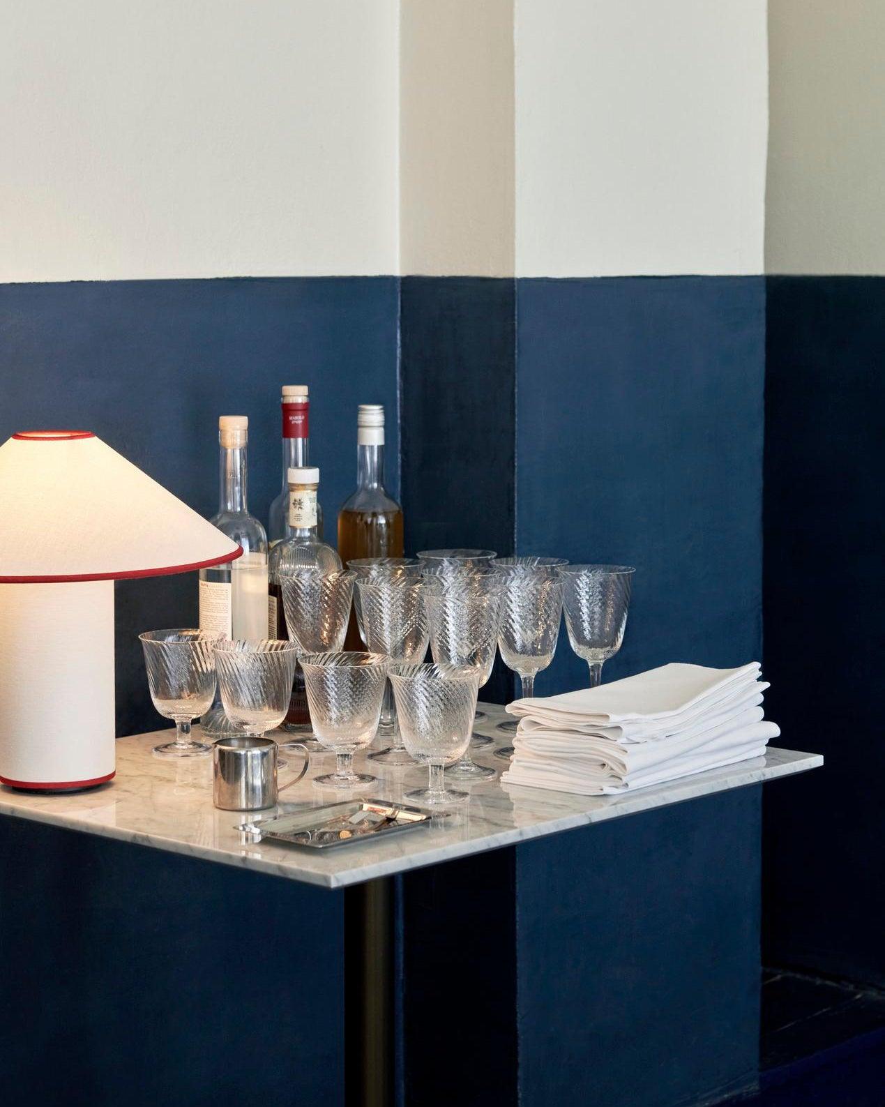 Tall Slim Modern Table Light