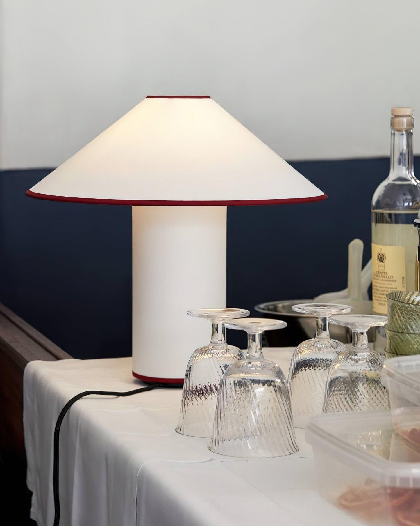 Tall Slim Modern Table Light