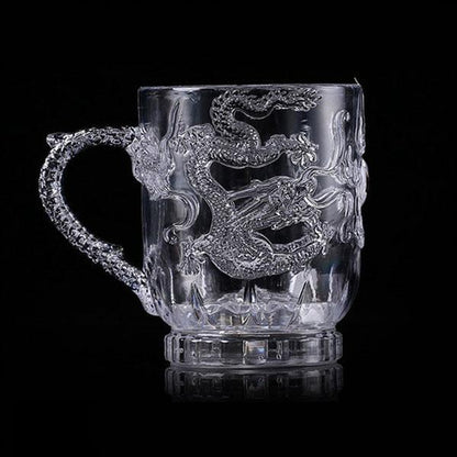 Colorful LED Heat Changing Dragon Mug