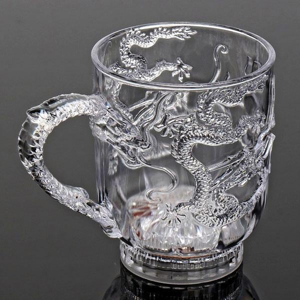 Colorful LED Heat Changing Dragon Mug