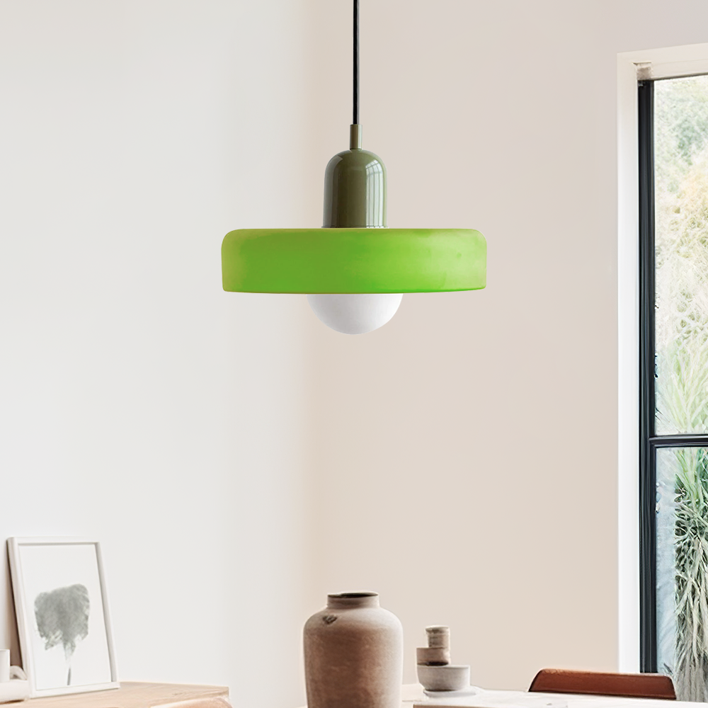 Stylish Colourful Glass Pendant Ceiling Light