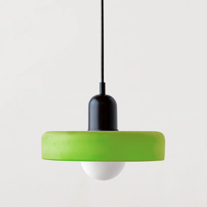 Vibrant Colored Glass Hanging Light Noxord