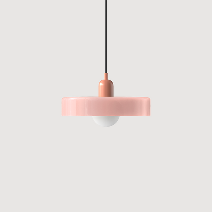 Vibrant Glass Hanging Lamp