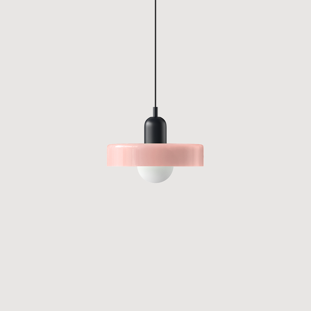 Vibrant Colored Glass Hanging Light Noxord
