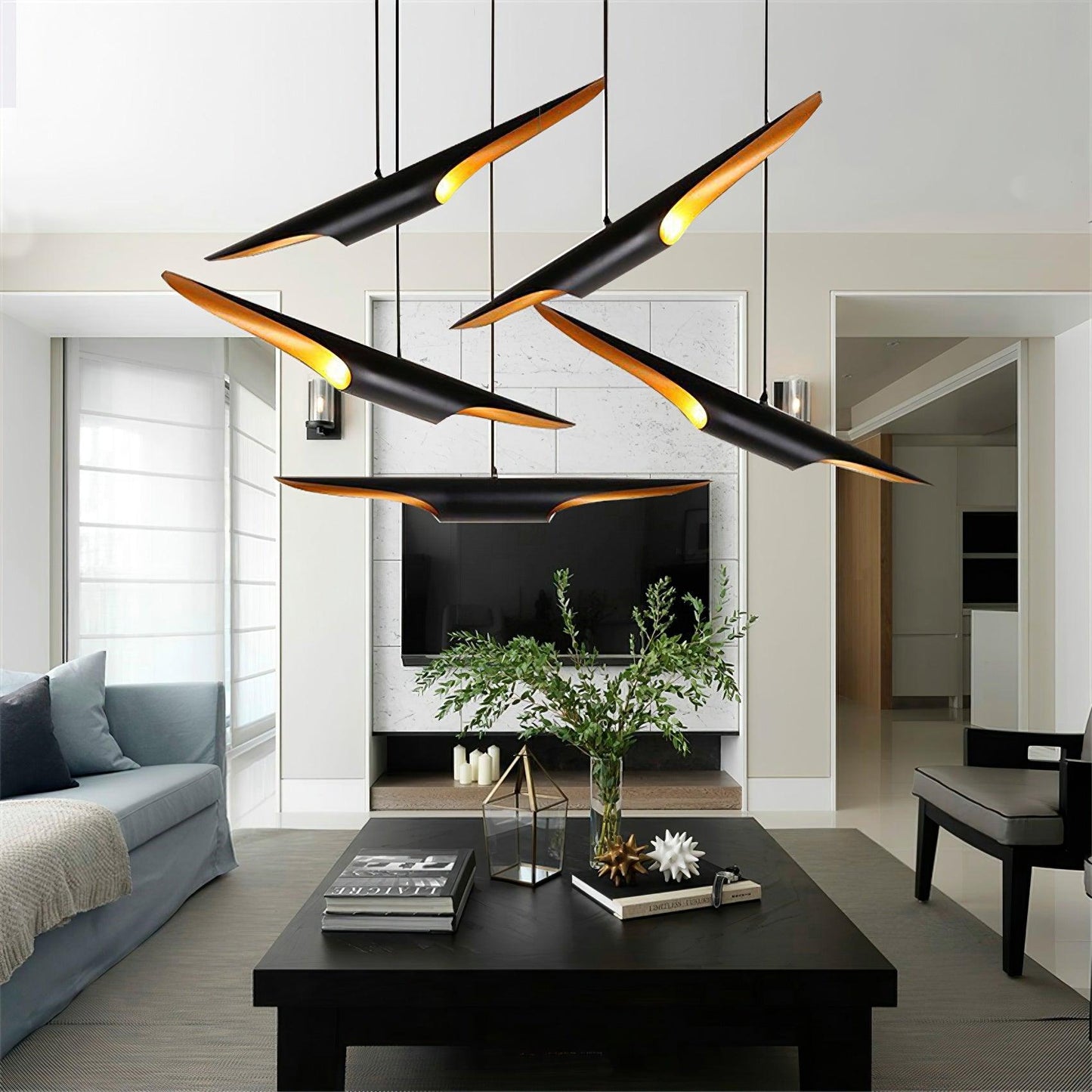 Industrial Style Hanging Pendant Light
