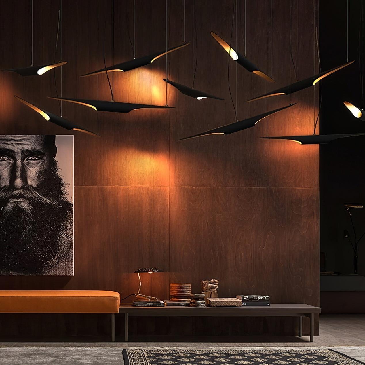 Industrial Style Hanging Pendant Light