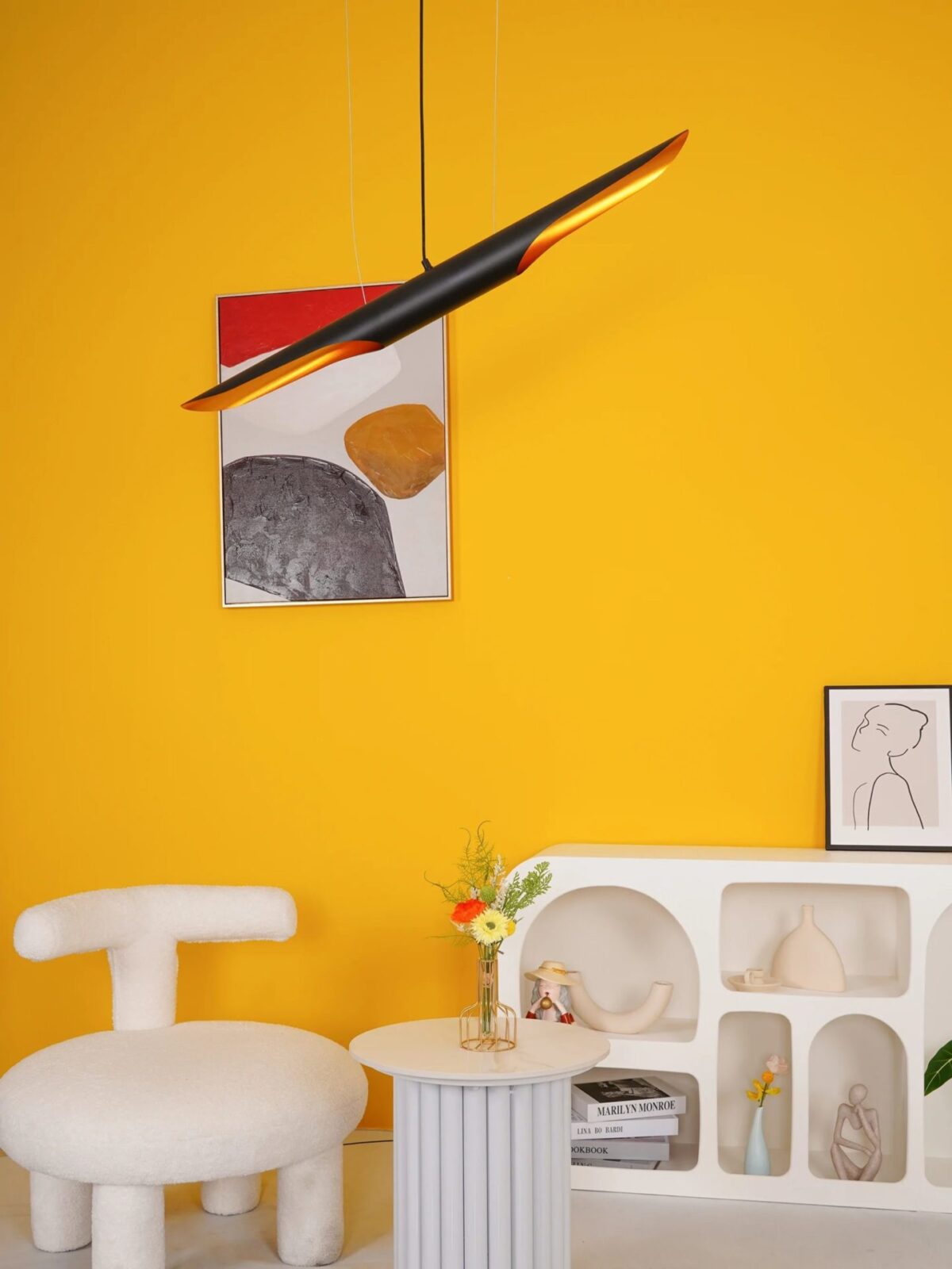 Vintage Metal Hanging Lamp