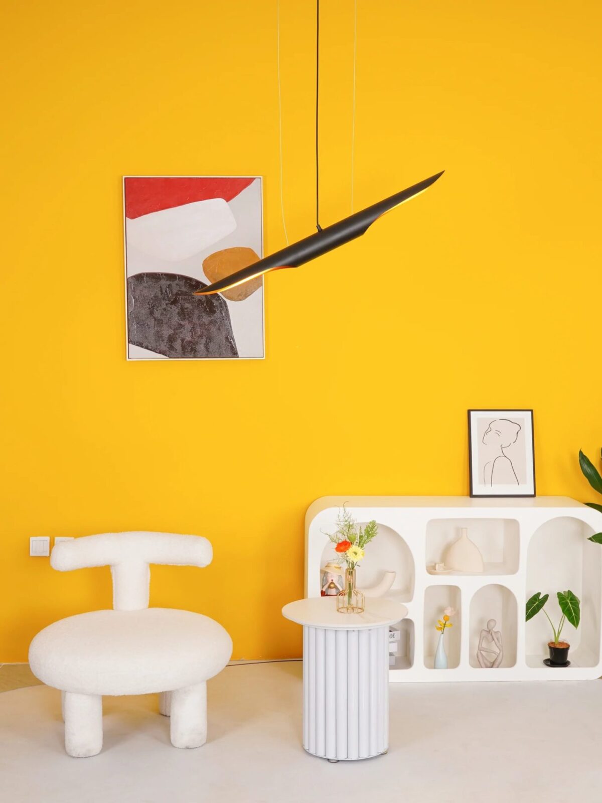 Vintage Metal Hanging Lamp