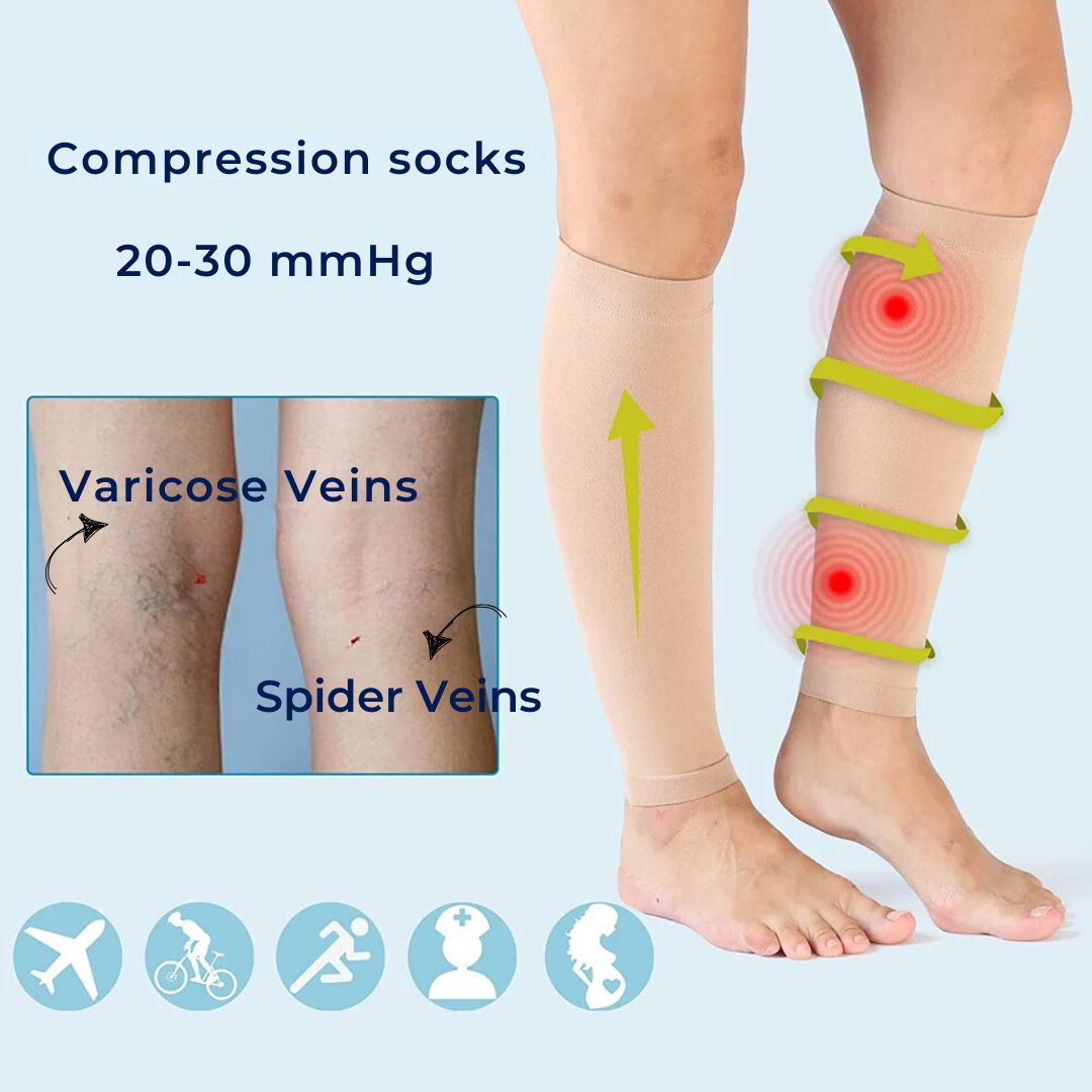 Breathable Compression Socks for Men and Women